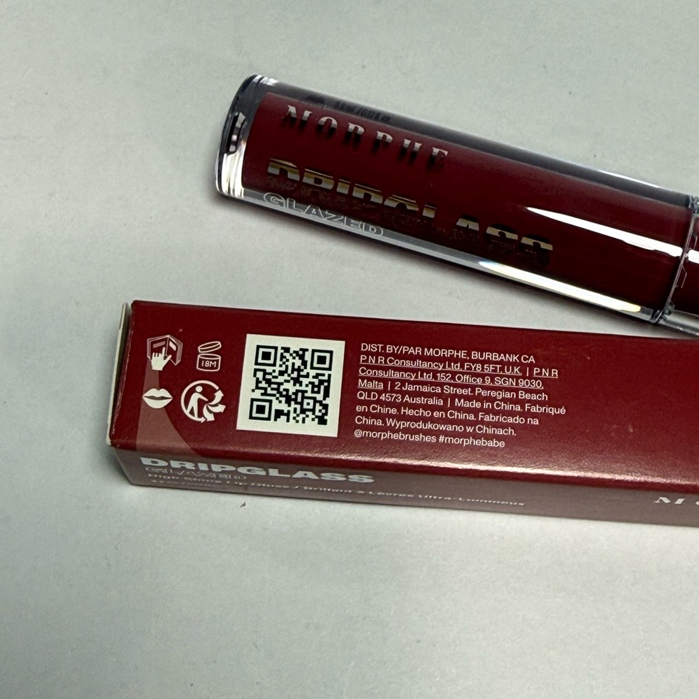Morphe Shatterproof Mauve Dripglass Glazed High Shine Lip Gloss NEW - Picture 5 of 5